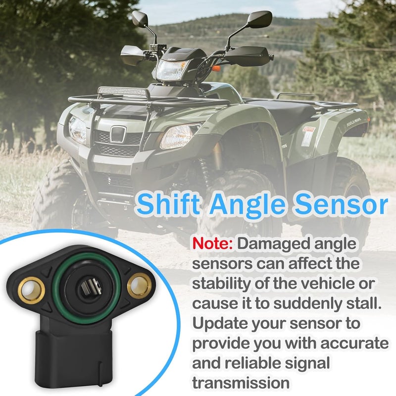 Formiden Shift Angle Sensor Replacement for Honda Recon 250 Rancher 350 420 Foreman 500 Pioneer 1000 TRX250 TRX350 TRX420 TRX500 (Specified Year) - Replace 38800-HR3-A21 38800-HP0-A11 - Image 4